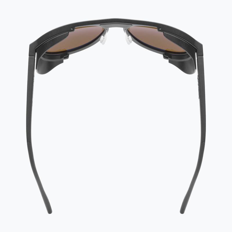 Slnečné okuliare UVEX MTN Classic Pure black matt/mirror red 4