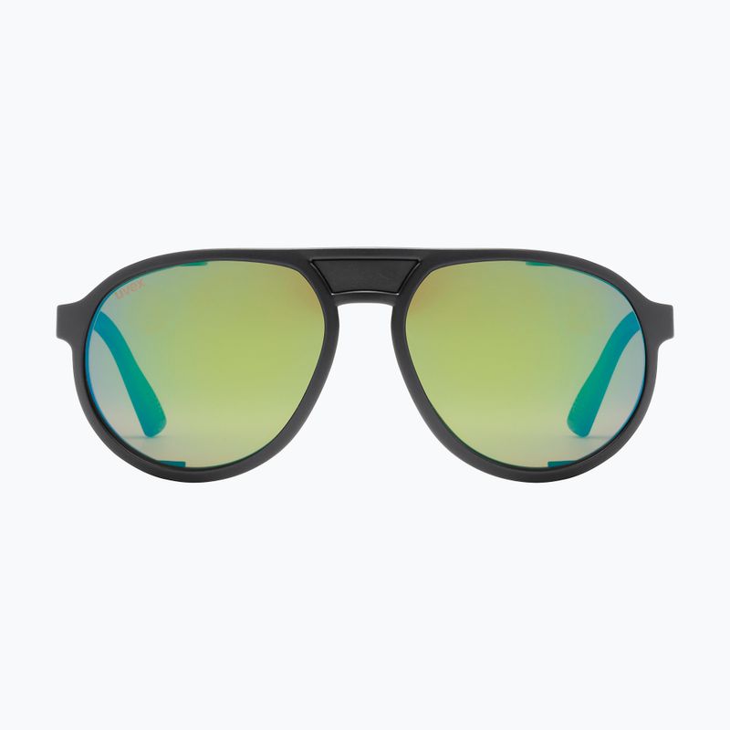 Slnečné okuliare UVEX MTN Classic Pure black matt/mirror green 2