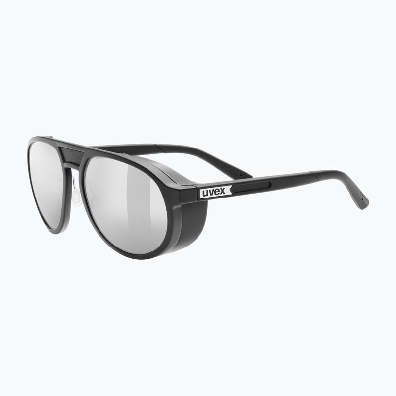 Slnečné okuliare UVEX MTN Classic Pure black matt/mirror silver