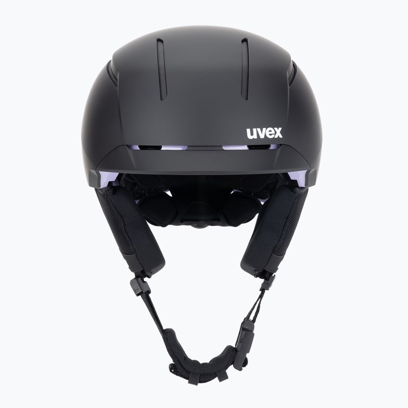Lyžiarska prilba UVEX Levitate MIPS black/lavender matt 2