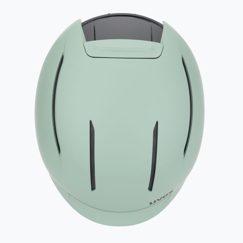 Lyžiarska prilba UVEX Levitate MIPS oxid green/black matt 6
