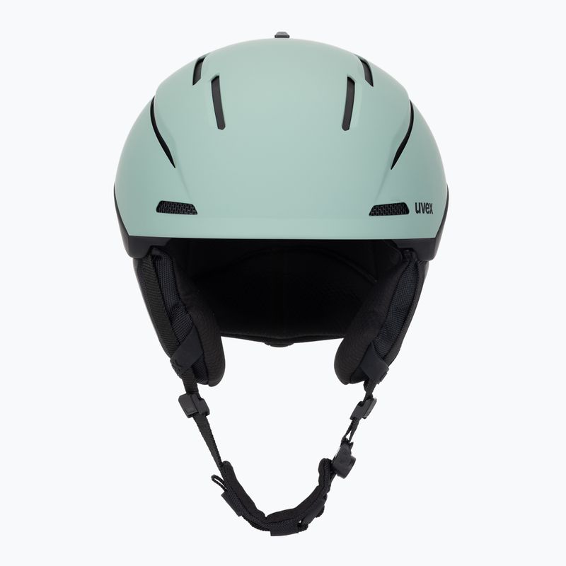 Lyžiarska prilba UVEX Gravitate oxid green/black matt 2