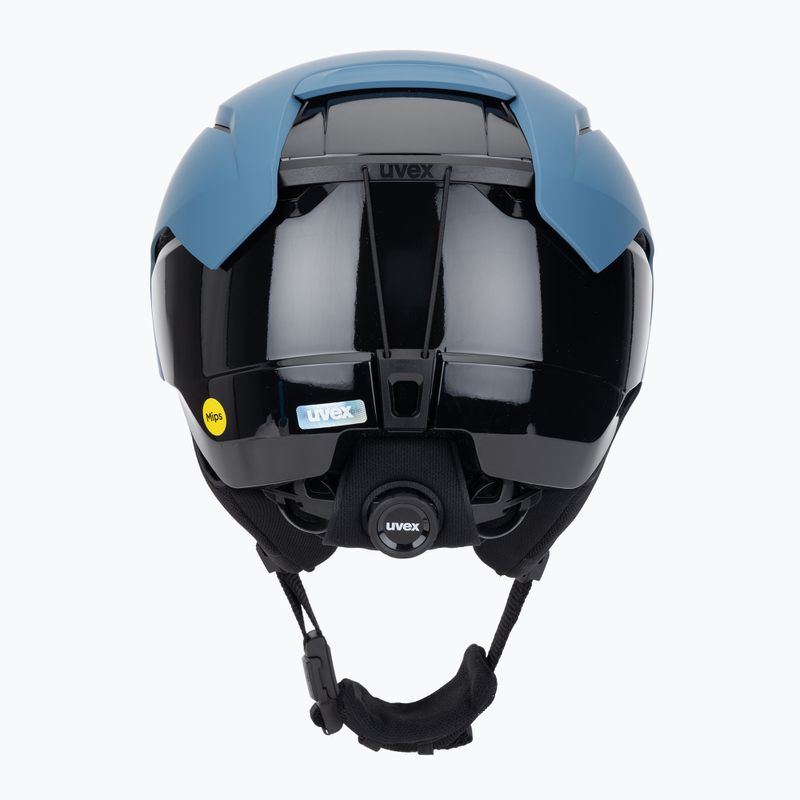Lyžiarska prilba UVEX Levitate MIPS stone blue/black matt 4