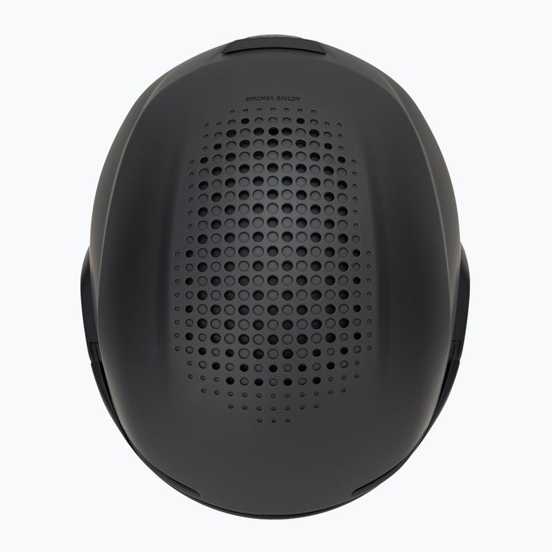 Detská lyžiarska prilba UVEX Viti Set + lyžiarske okuliare Speedy Pro black matt/mirror green/yellow/clear 6