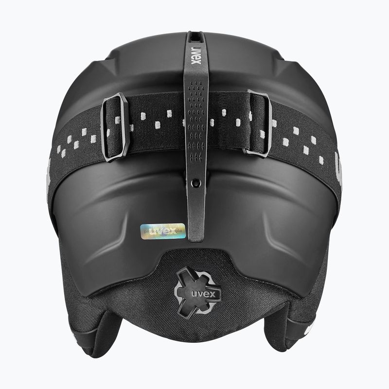 Detská lyžiarska prilba UVEX Viti Set + lyžiarske okuliare Speedy Pro black matt/mirror green/yellow/clear 3