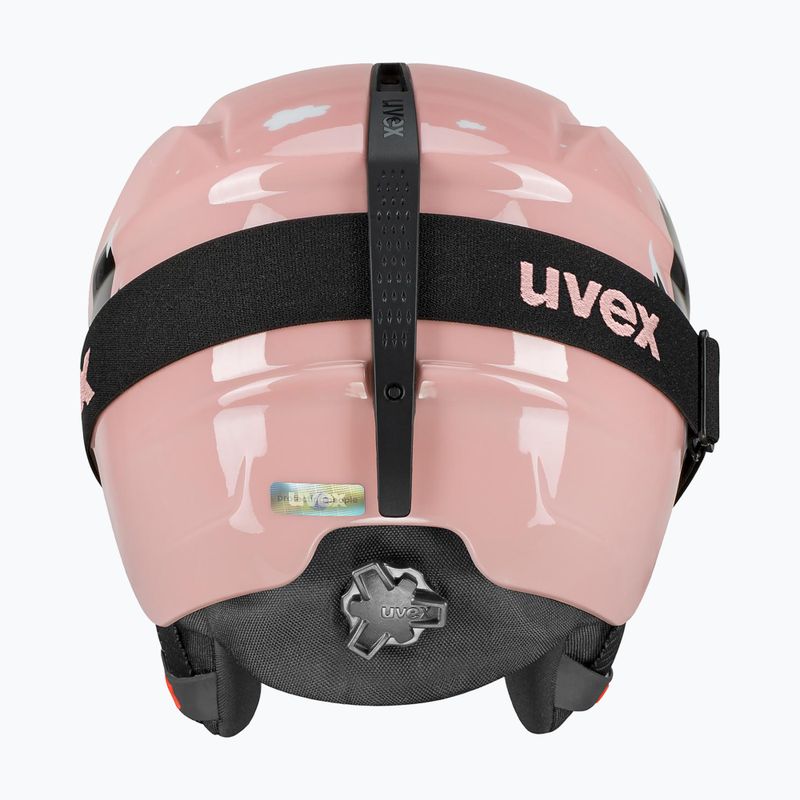 Detská lyžiarska prilba UVEX Viti Set + gogle Speedy Pre pink penguin/lasergold lite 3