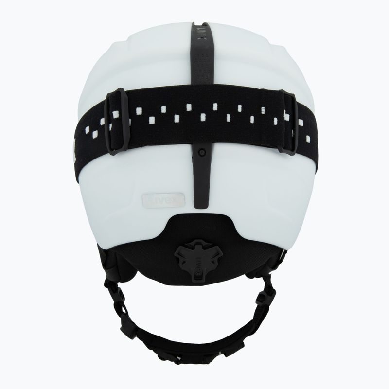 Detská lyžiarska prilba UVEX Viti Set + lyžiarske okuliare Speedy Pro white matt/mirror silver/green/clear 4