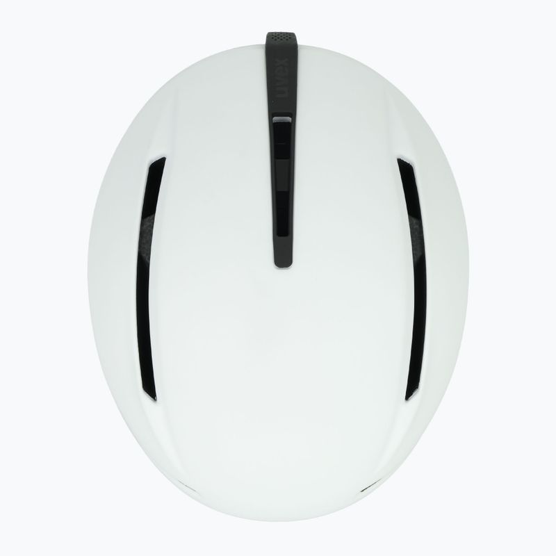 Detská lyžiarska prilba UVEX Viti Set + lyžiarske okuliare Speedy Pro white matt/mirror silver/green/clear 6