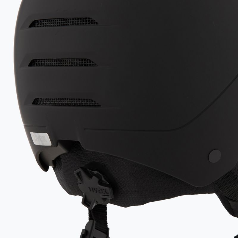 Lyžiarska prilba UVEX Wanted Visor Pro V black matte 7