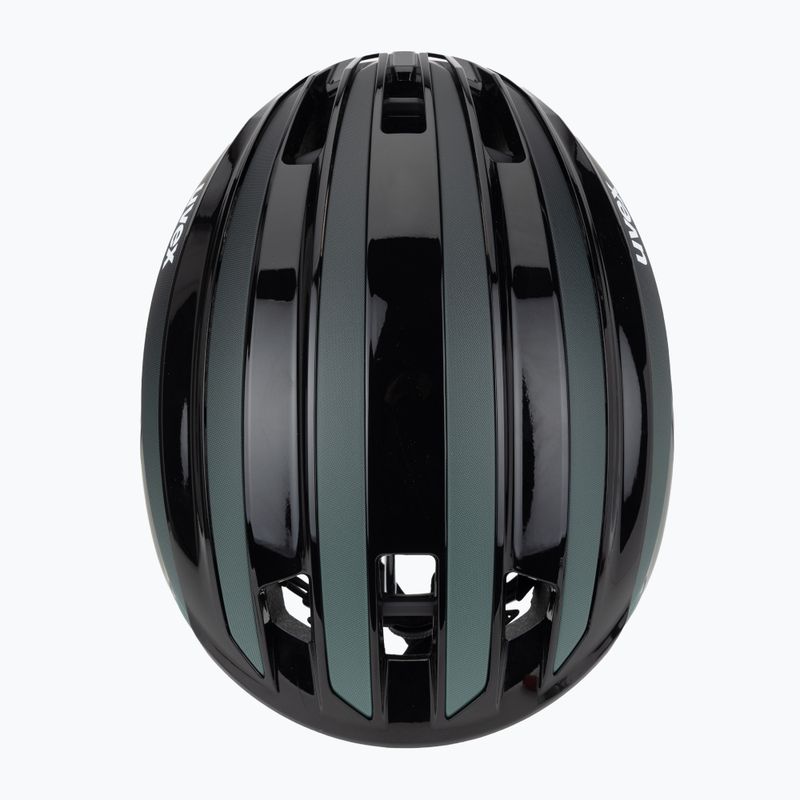 Cyklistická prilba UVEX Aero MIPS black/sage green matt 6
