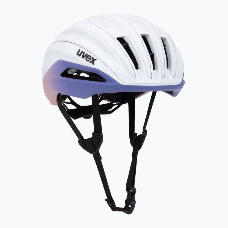 Cyklistická prilba UVEX Surge Aero MIPS white/lilac apricot matt