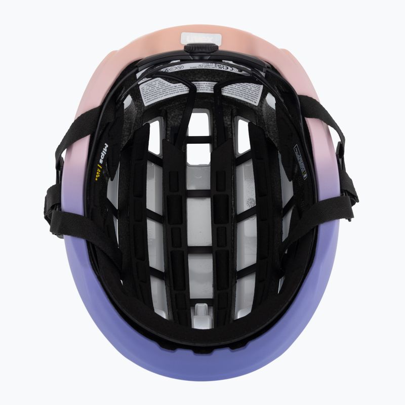 Cyklistická prilba UVEX Surge Aero MIPS white/lilac apricot matt 5