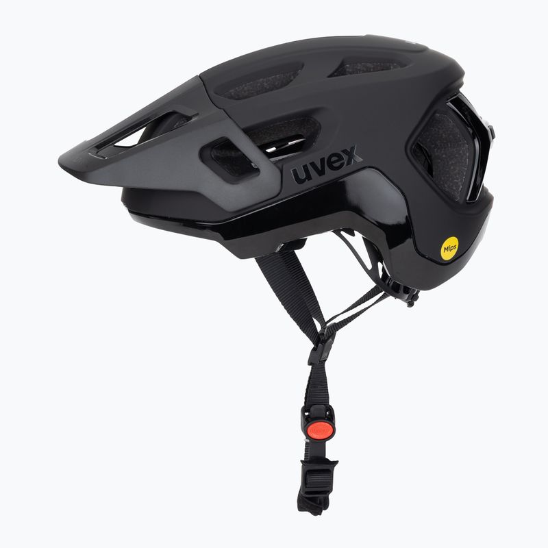 Cyklistická prilba UVEX React MIPS black matte 3