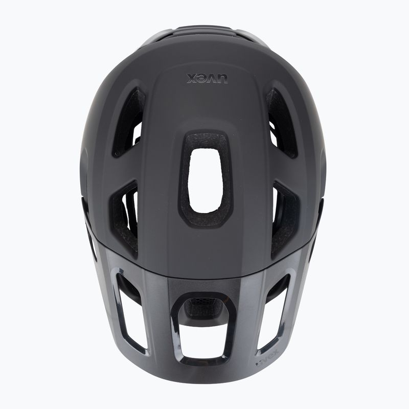 Cyklistická prilba UVEX React MIPS black matte 6