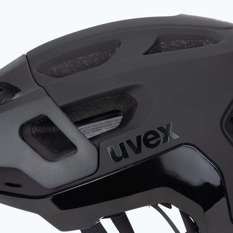 Cyklistická prilba UVEX React MIPS black matte 8