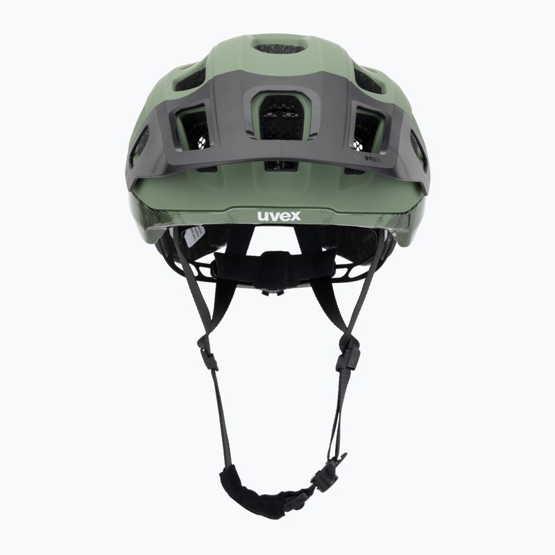 Cyklistická prilba UVEX React MIPS moss green/black matt 2