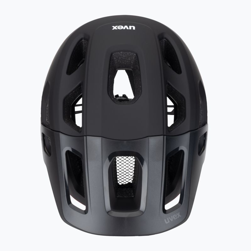 Cyklistická prilba UVEX React MIPS black/ruby red matt 6