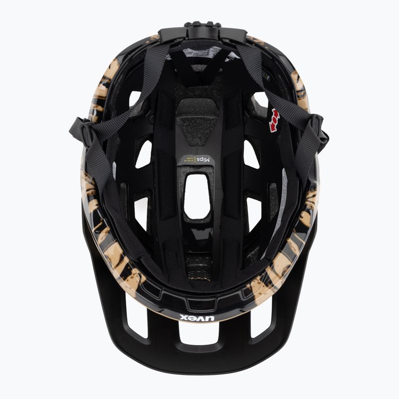 Cyklistická prilba UVEX React MIPS desert/black matt 5