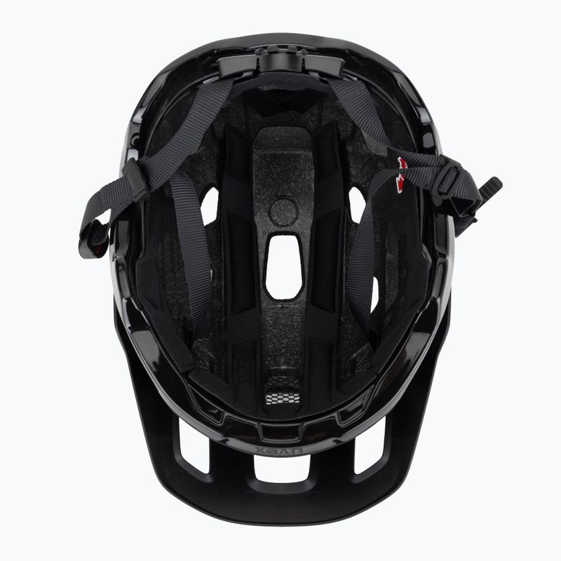 Cyklistická prilba UVEX React black matte 5