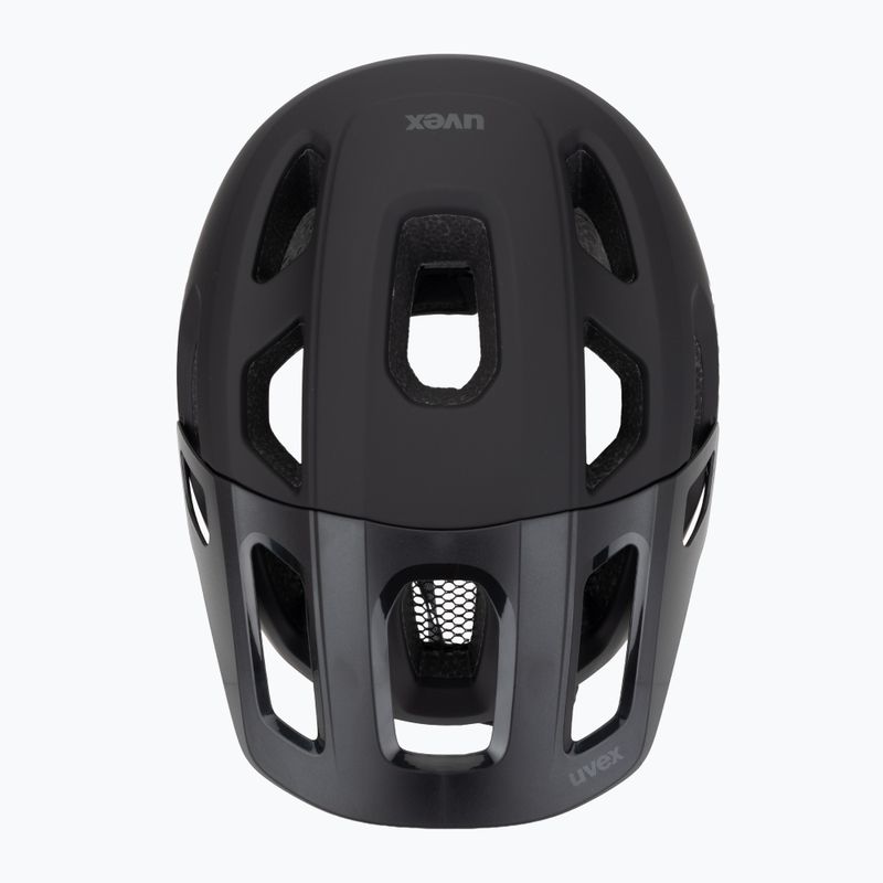 Cyklistická prilba UVEX React black matte 6