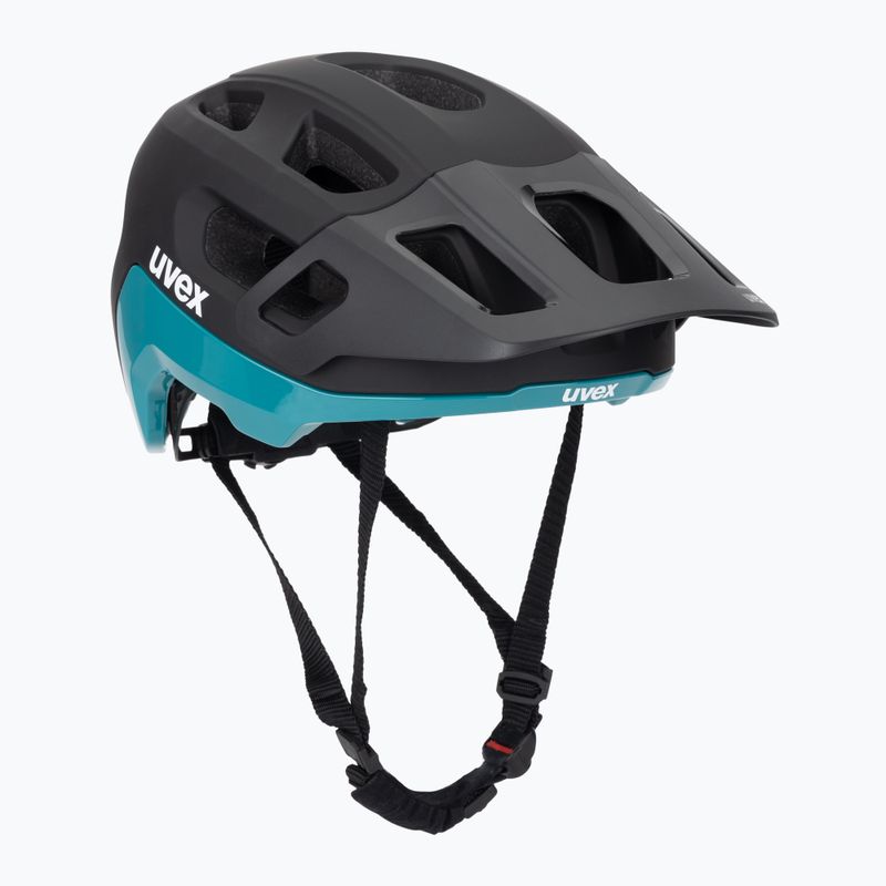 Cyklistická prilba UVEX React black/teal matt