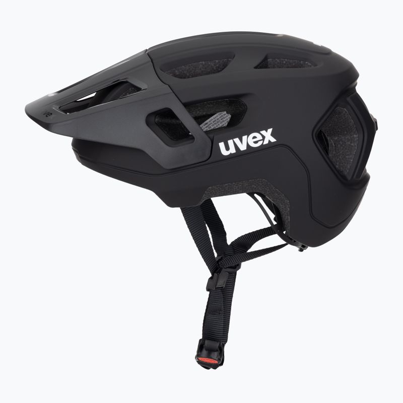 Detská cyklistická prilba UVEX React Jr black matte 3