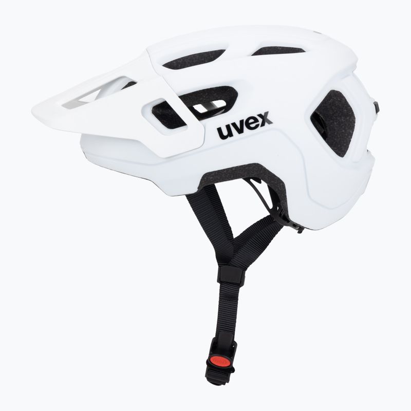 Detská cyklistická prilba UVEX React Jr white matt 3