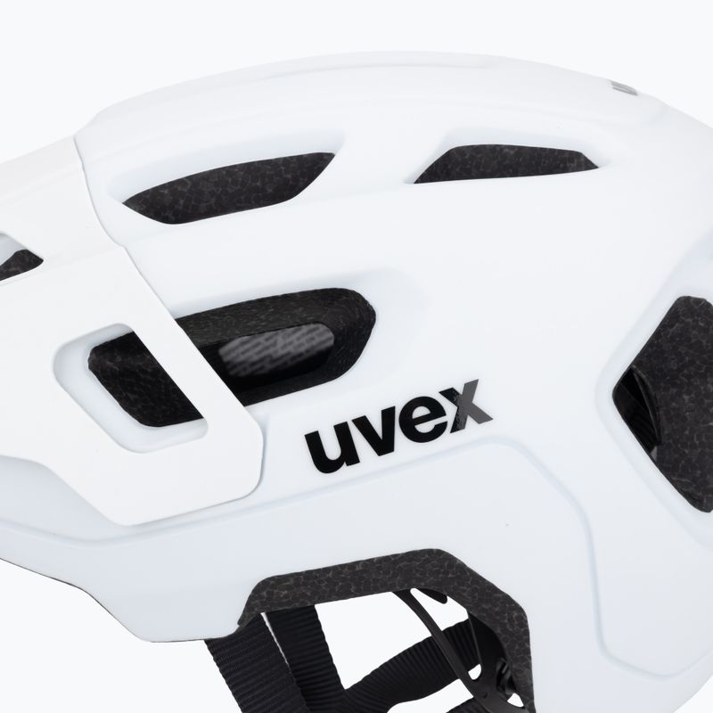 Detská cyklistická prilba UVEX React Jr white matt 7