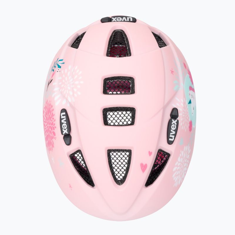 Detská cyklistická prilba UVEX Kid 2 CC pink unicorn matt 6