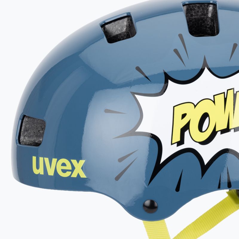 Detská prilba UVEX Kid 3 stone blue pow 7