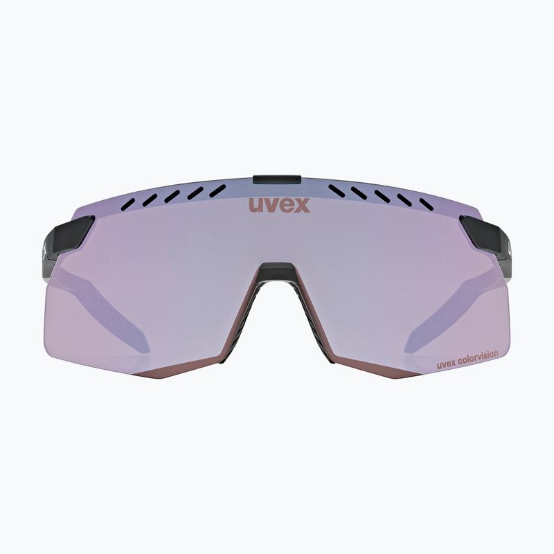 Slnečné okuliare UVEX Pace Stage Small CV black matt/mirror pink 2