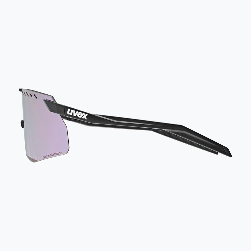 Slnečné okuliare UVEX Pace Stage Small CV black matt/mirror pink 5