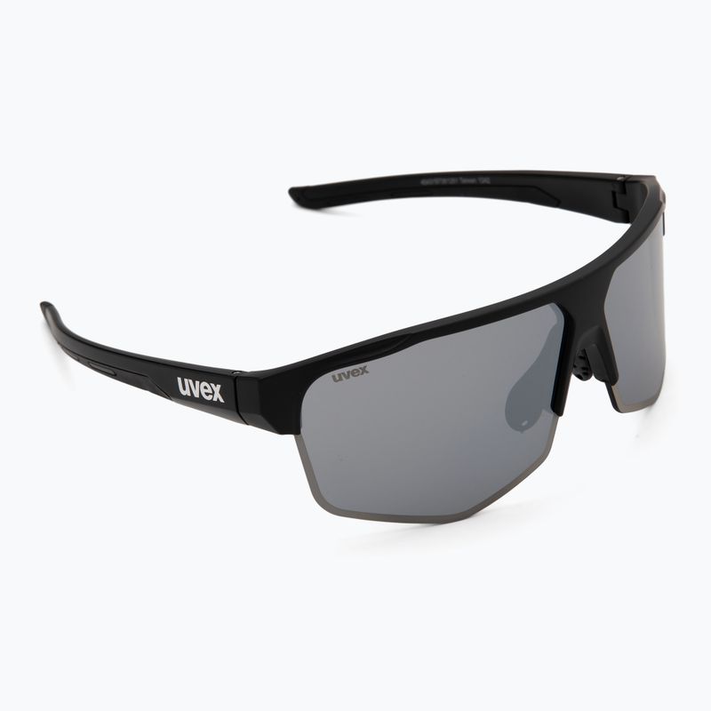 Slnečné okuliare UVEX Axos Set black matt/mirror silver/clear 2