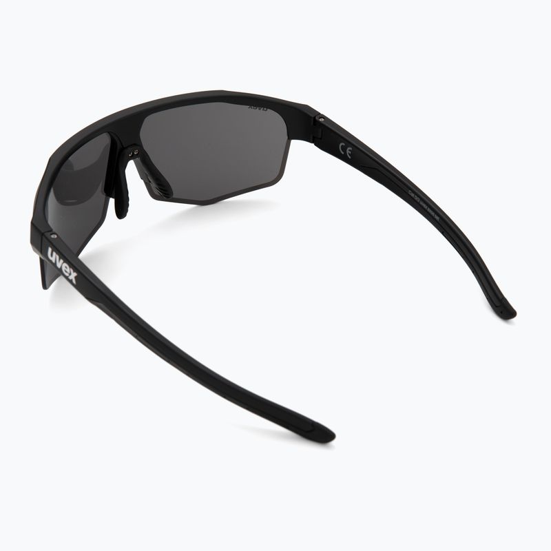 Slnečné okuliare UVEX Axos Set black matt/mirror silver/clear 3