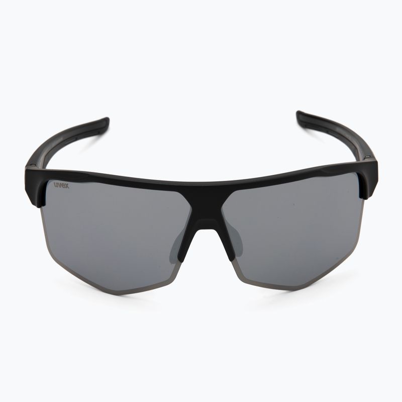 Slnečné okuliare UVEX Axos Set black matt/mirror silver/clear 4