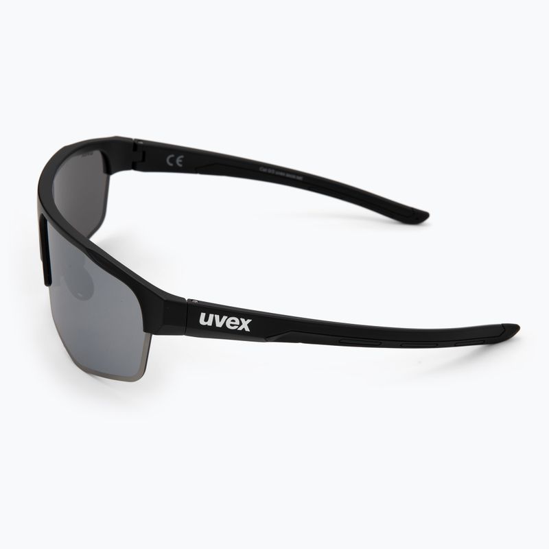 Slnečné okuliare UVEX Axos Set black matt/mirror silver/clear 5