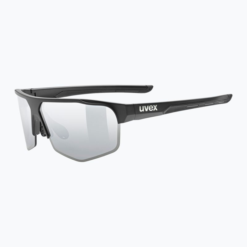 Slnečné okuliare UVEX Axos Set black matt/mirror silver/clear