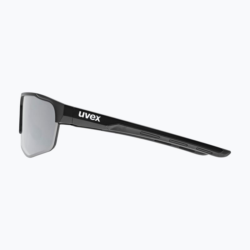 Slnečné okuliare UVEX Axos Set black matt/mirror silver/clear 7