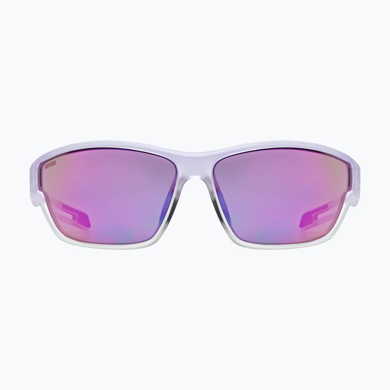Slnečné okuliare UVEX Sportstyle 806 purple fade/mirror purple 2