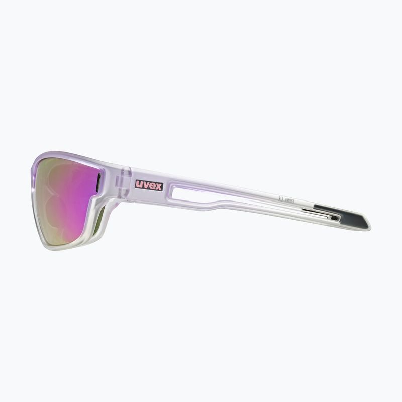 Slnečné okuliare UVEX Sportstyle 806 purple fade/mirror purple 3