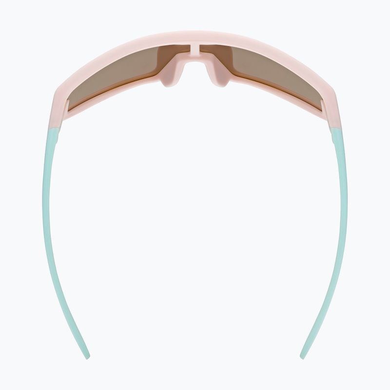 Detské slnečné okuliare UVEX UV EX Skyryse Jr pink/green matt/mirror pink 4