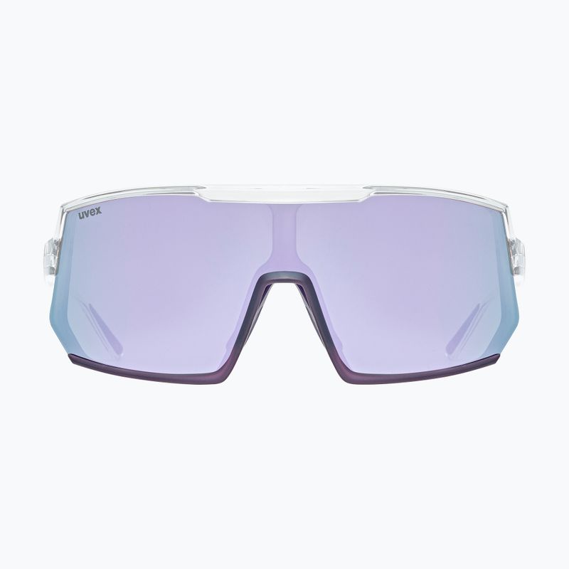 Slnečné okuliare UVEX Sportstyle 235 clear/metallic purple/mirror lavender 2