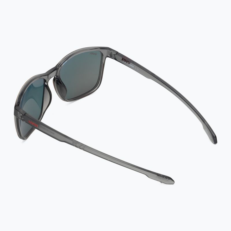 Slnečné okuliare UVEX LGL 52 smoke/mirror red 2
