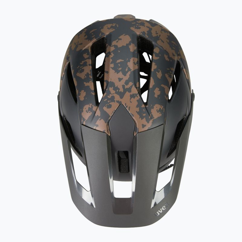 Cyklistická prilba UVEX Renegade MIPS hazel camo/black matt 6