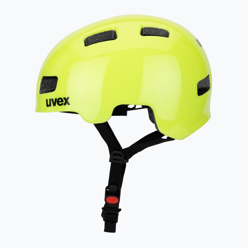 Detská cyklistická prilba UVEX HLMT 4 neon yellow 3