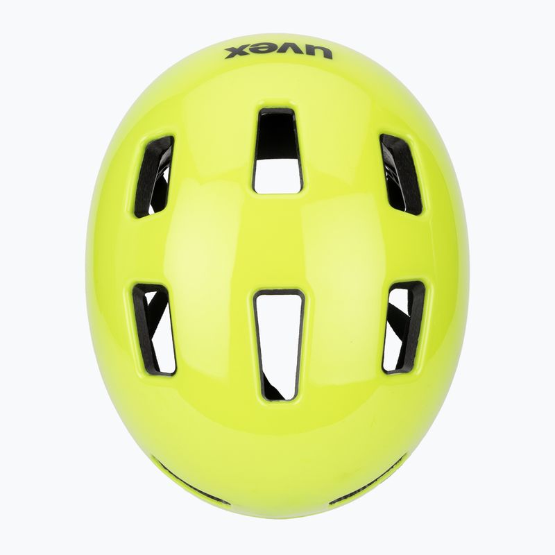 Detská cyklistická prilba UVEX HLMT 4 neon yellow 6
