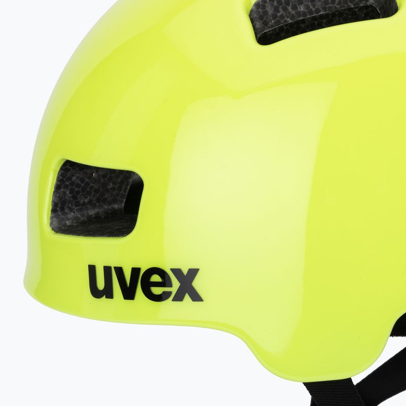 Detská cyklistická prilba UVEX HLMT 4 neon yellow 7