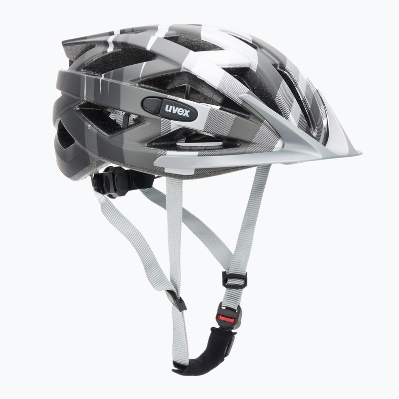 Cyklistická prilba UVEX Air Wing CC black/silver matt