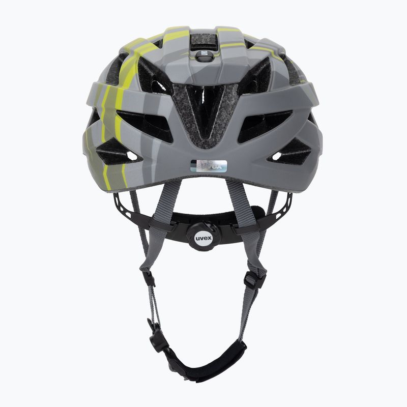 Cyklistická prilba UVEX Air Wing CC grey/lime matt 4