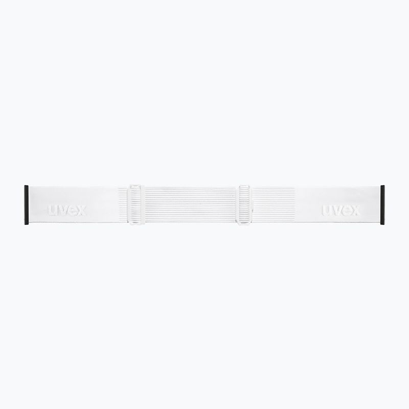 Lyžiarske okuliare UVEX Blast FM S2 white matt/mirror green 4